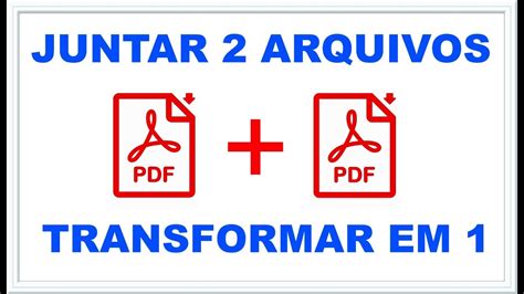 Juntar arquivos PDF .